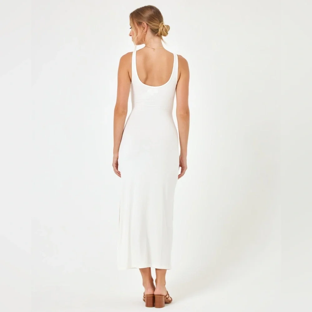 LSPACE Camille Dress in Cream - Picture 4 of 9